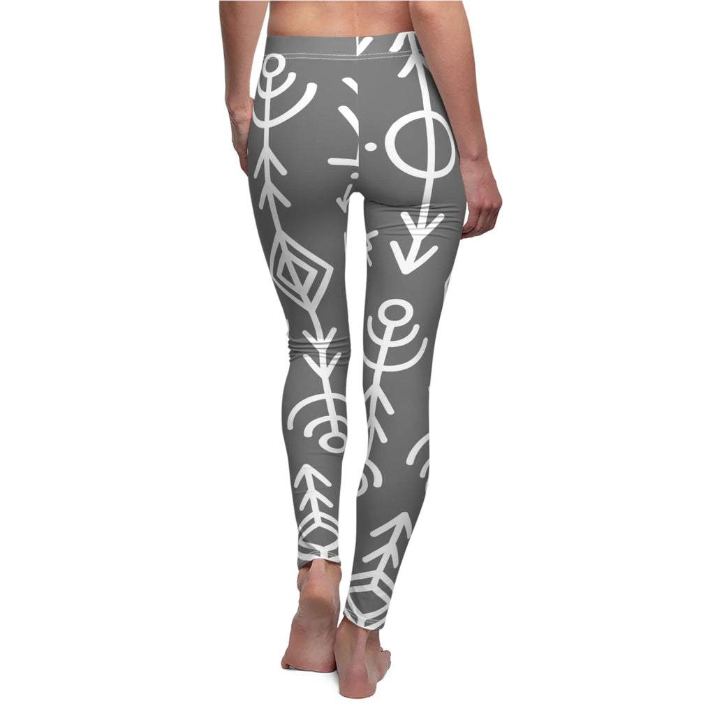 Workout Casual Dual Purpose Leggings TRIBE 4 | Minimal by Queennoble