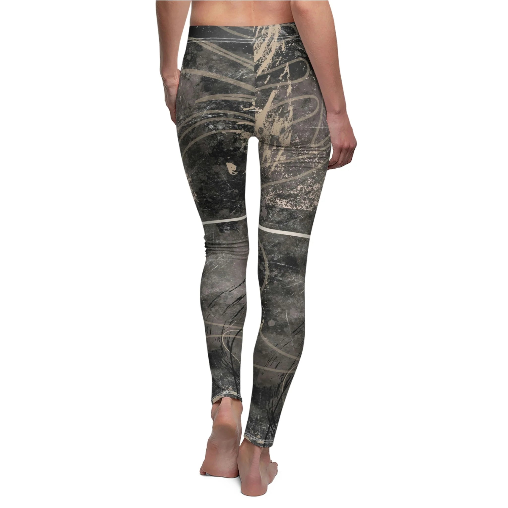 Workout Casual Dual Purpose Leggings AGATHA | Minimal by Queennoble